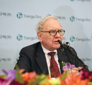 Mr Buffett Holds a TaeguTec Press Conference